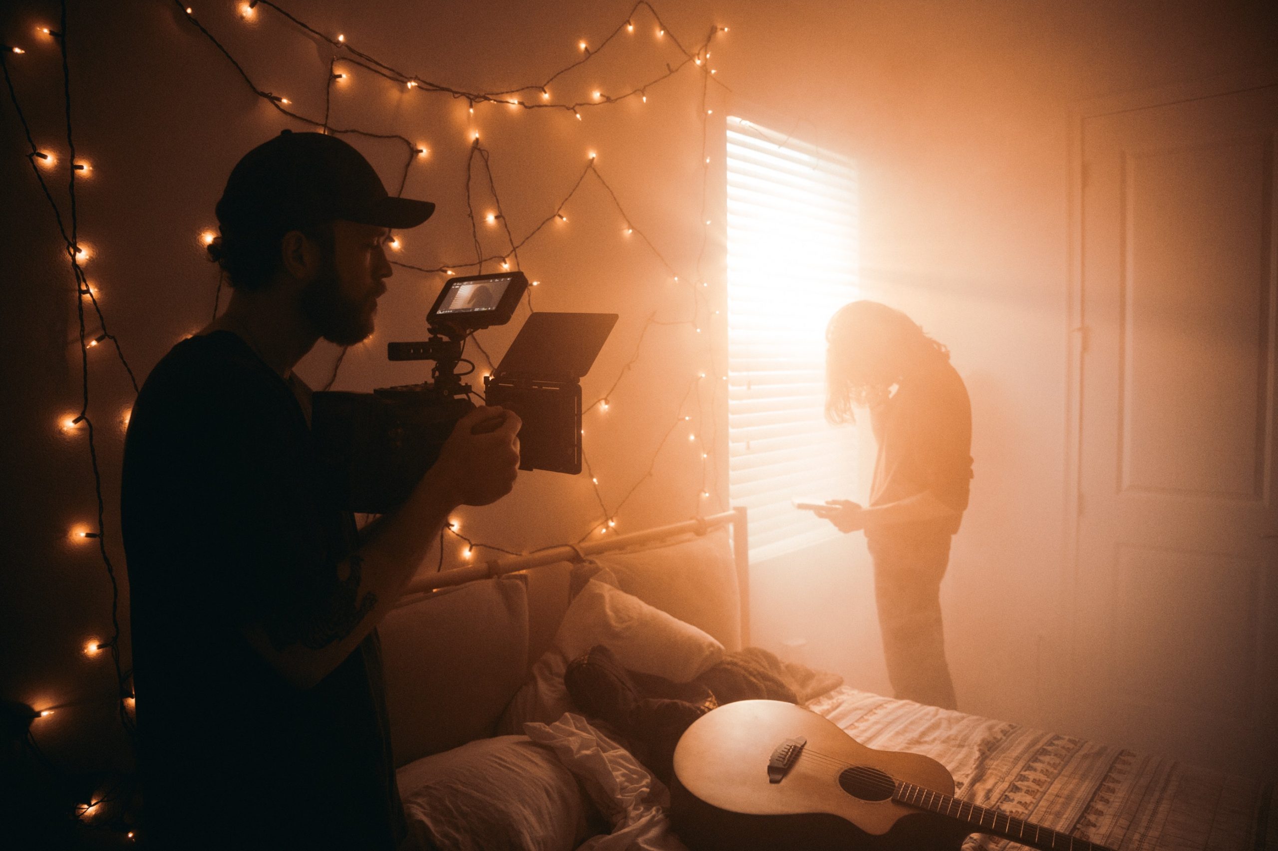 set of a music video