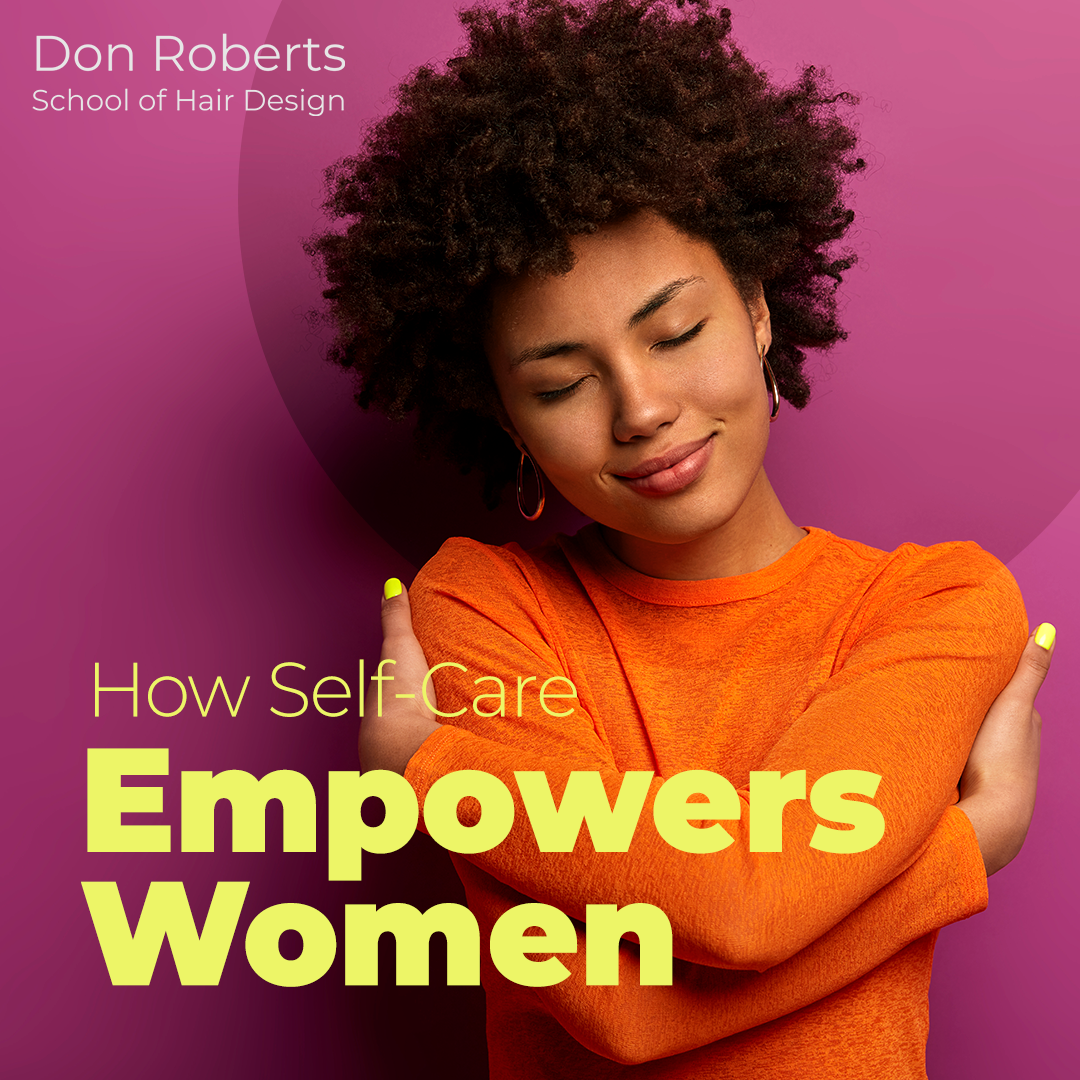 woman hugging herself ,"How self-care empowers women"